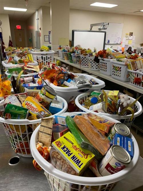 Thanksgiving baskets  